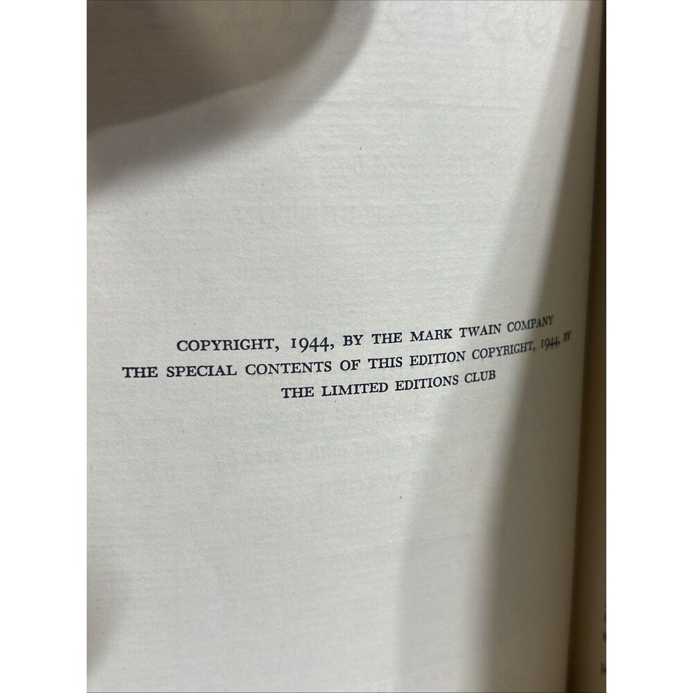 1944 - Mark Twain Life on the Mississippi - The Heritage Press - Picture 4 of 8